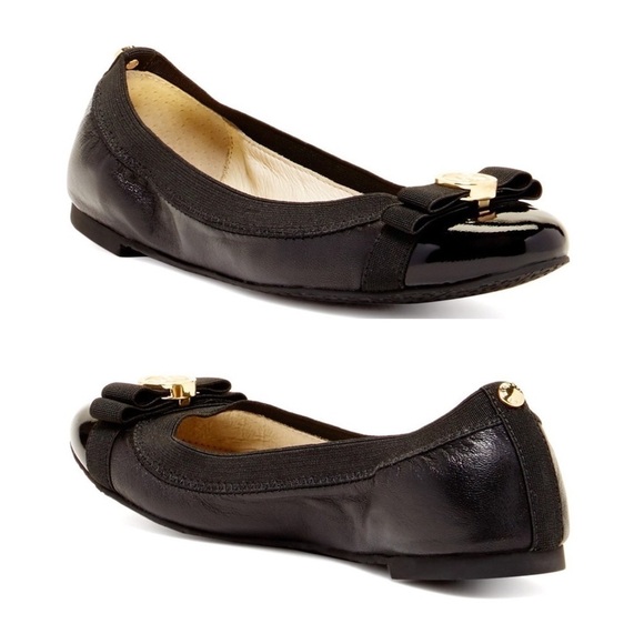 MICHAEL MICHAEL KORS Dixie Cap Toe Ballet Flats - Picture 1 of 8